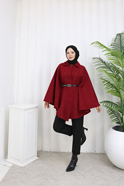 sorisso Belted Stamp Poncho