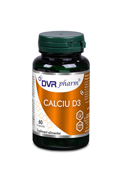 DVR Pharm Calciu D3, 60 capsule