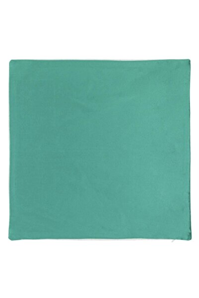 SHOPIENS Decorative Pillow Cover, Winter Model, Velvet, Mint Green, 45x45cm