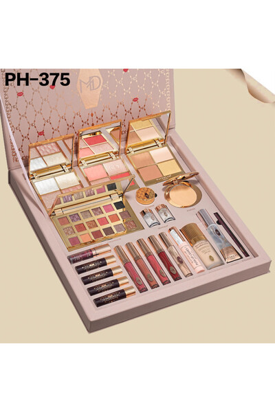 Un طقم مكياج ماركة MAYDREAMمكون من 24 قطعة باصناف متنوعة سهل الاستخدام اصلي