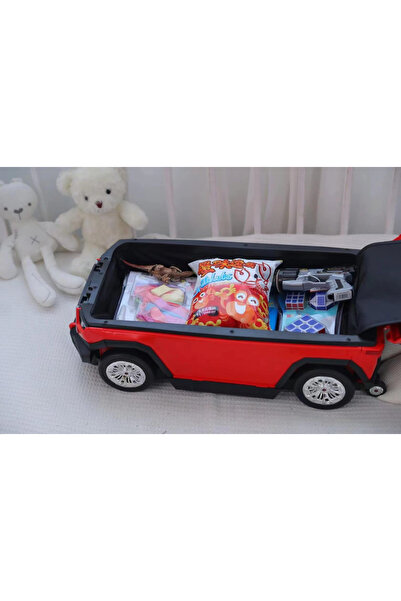 Kinderauto Carucior Kinderplay Speed ​​Roșu pentru copii 1-3 ani