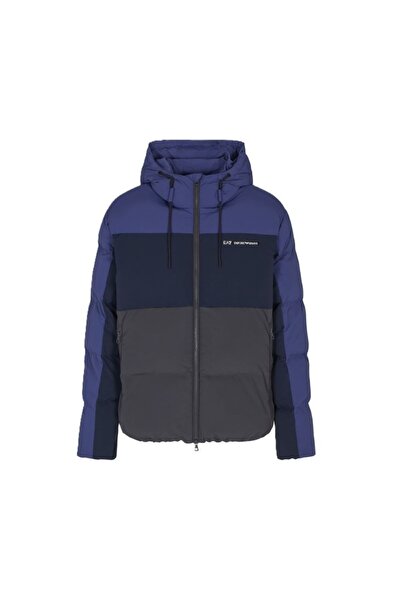 EA7 Geaca Tren Sportiv Cu Blocuri de Culoare M Puffy Jacket PA