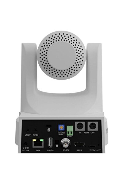 PTZOptics 20X Move SE Webcam, white, 20x zoom