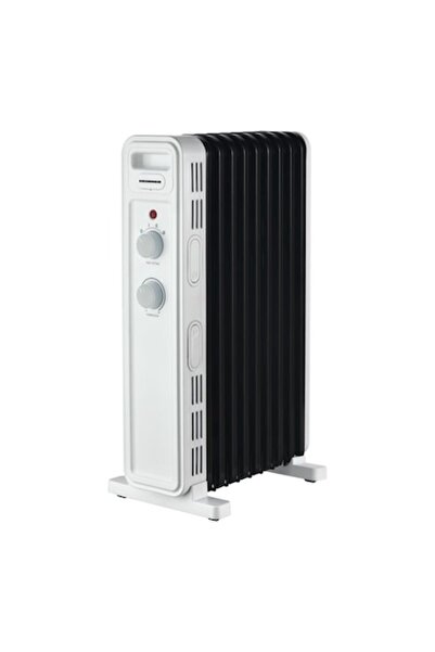 Heinner Oil Radiator HOH-M09WH-BK, 9 Fins, 1000/1300/2200W, Adjustable Thermostat