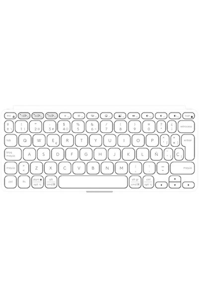 logitech Tastatură wireless portabilă Keys‑To‑Go 2, BT, multidispozitiv, multiOS, gri pal