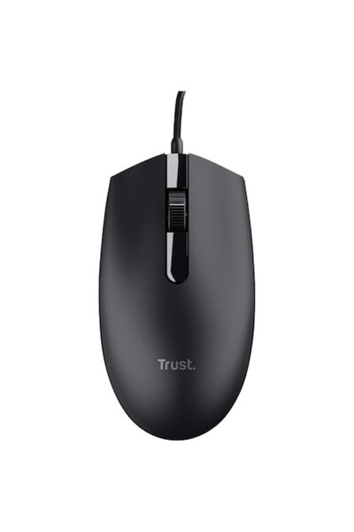 Trust Mouse Basi, 1200 DPI, cablu 1.6 m, 3 butoane, Negru