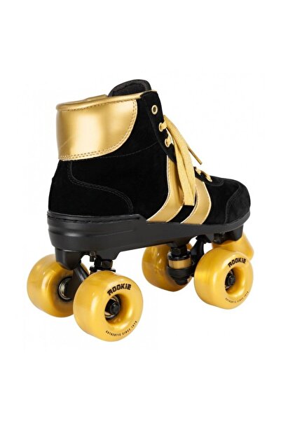 Rookie Authentic V2 Roller Skates 40.5 Black Gold