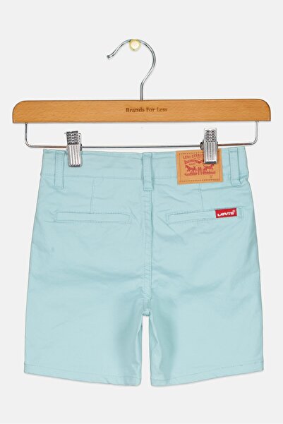 Levi's Toddlers Boy Solid Chino Shorts, Mint Green