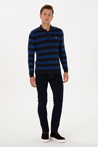 U.S. Polo Assn. Men's Navy Blue Sweater 50308354-Vr033