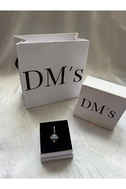 DM’s Silver Sindirella Yıldız Mavi Gümüş Charm’ı