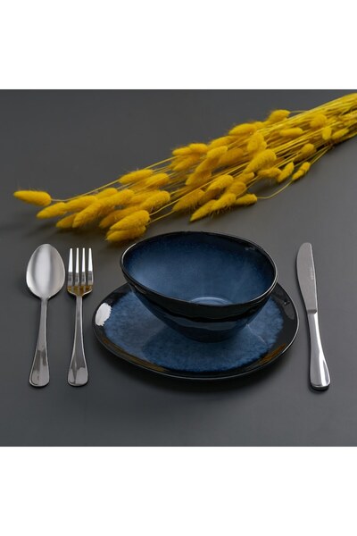 Art of Dining by Heinner Set of 4 deep plates Serenity, ceramic, 16 cm