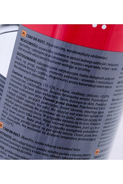 Other CX80 ON RUST INSTANT RUST REMOVER 500ml DUO