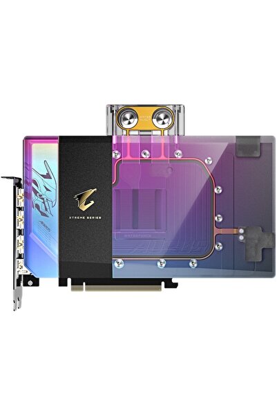 Gigabyte Placă video AORUS GeForce RTX 5090 XTREME WATERFORCE Water Block 32GB GDDR7 (Negru)