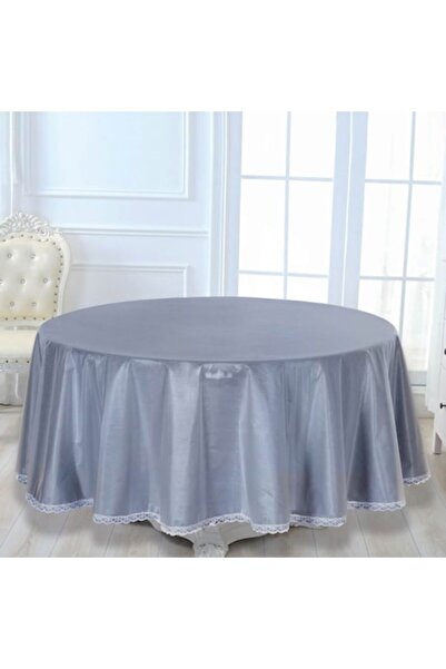 MYONNA IT & E- COMMERCE Round Lace Tablecloth, Transparent, Diameter 180 cm, ...