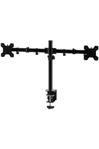SERIOUX MM1903A Настолен монтаж за 2 монитора, 10”-27”, черен