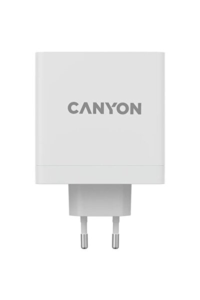 CANYON Încărcător rapid GaN H-140-01 140W (2x USB-C, 1x USB-A) - Alb