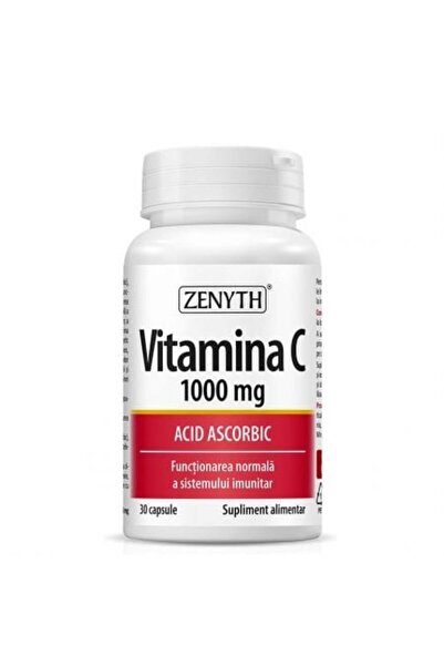 ZENYTH Vitamin C Ascorbic Acid, 1000 mg, 30 capsules