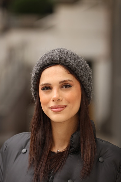 Jack Ferrero KADIN YUMUŞAK DOKULU FİTİLLİ KIŞLIK BERE