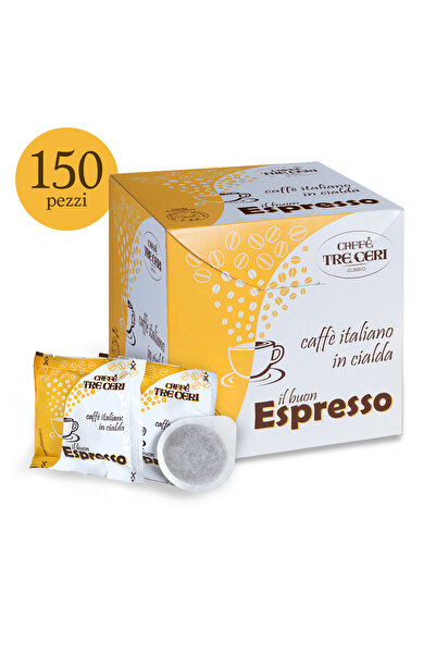 TRE Il BuonEspresso – Cutie 150 capsule de cafea ESE (44 mm)