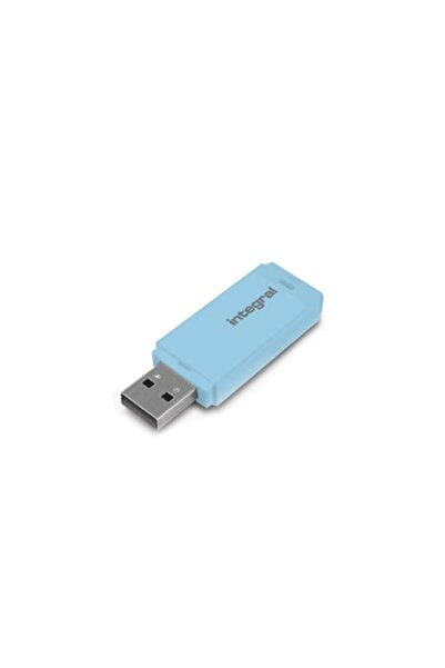 İntegral Pastel Blue USB Flash Drive, 8GB, USB 2.0, Blue