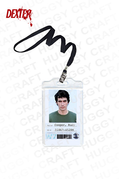 Huggy Craft Rudy Cooper Kimlik Kartı | Kaliteli Baskı PVC Kart + Boyun Askılı...