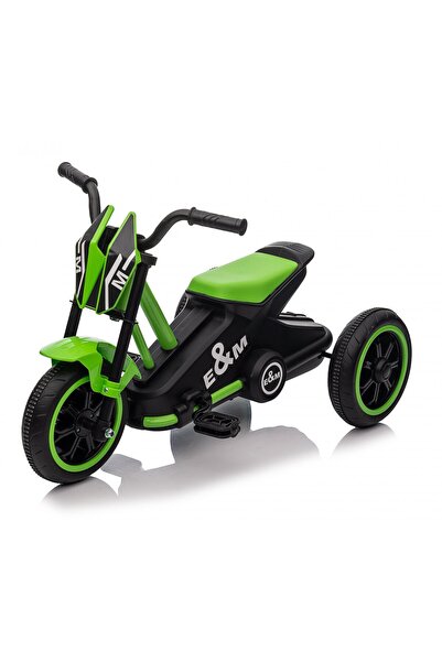 Kinderauto Tricicletă cu pedale G301 verde pentru copii 2-4 ani