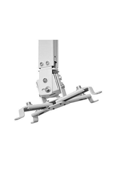 blackmount Ceiling projector mount EATV2, white, adjustable 43-65 cm