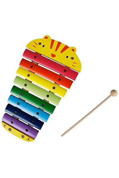 Calimera Toys لعبة إكسيليفون خشبية على شكل قطة