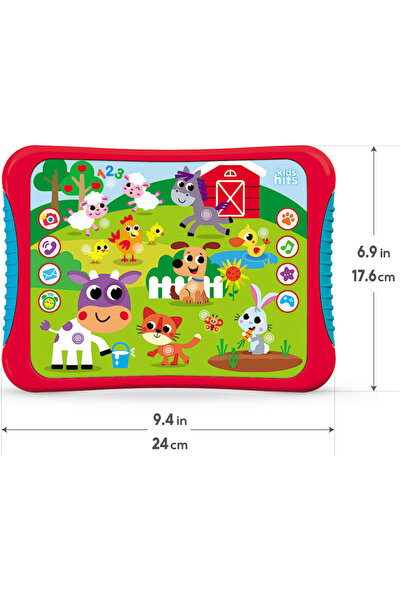 MomKi Interactive Toy Kids Hits - My First Tablet, Farm Life