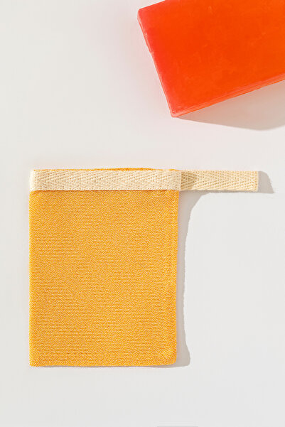 BEYZANA 1 Adet Mini Yavruağzı Yüz Kesesi Peeling Eldiveni Floş İpek