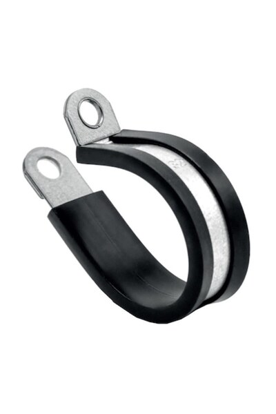 Bonin Clamp Steel/Rubber Tube 14mm