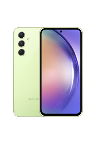 Samsung Galaxy A54 Mobile Phone, Dual SIM, 8GB RAM, 128GB, 5G, Awesome Lime