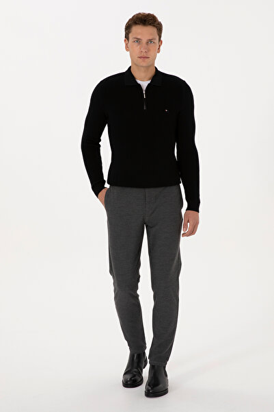 U.S. Polo Assn. Erkek Gri Jogger Fit Kanvas / Chino Pantolon 50311905-VR024