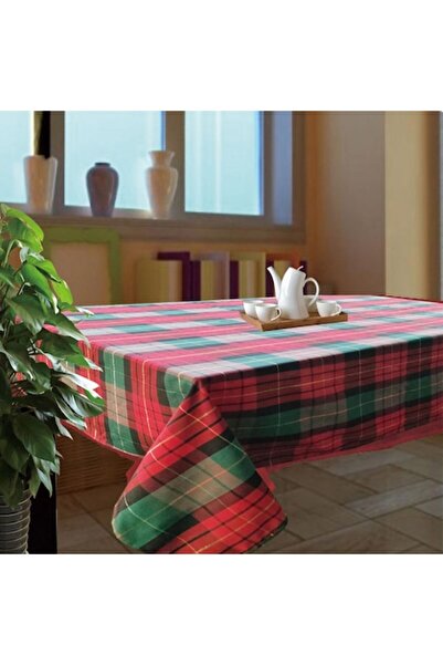 MYONNA IT & E- COMMERCE Decorative Christmas Tablecloth, Red & Green, 140x240...
