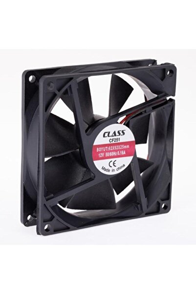 Class CF-251 - 92x92x25 DC 12V Aksiyel Fan