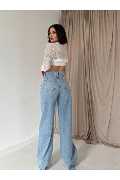 ELİSA Blugi cu detaliu lateral