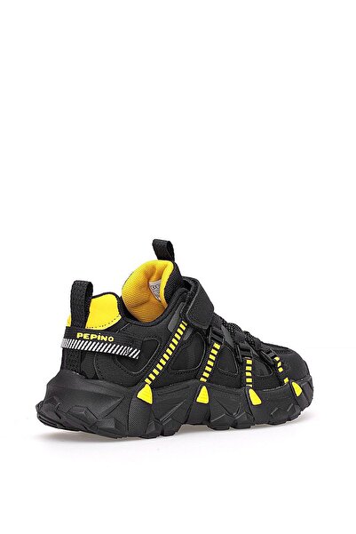 pepino Fk25-2000 Black-Yellow Children's Sports Shoes