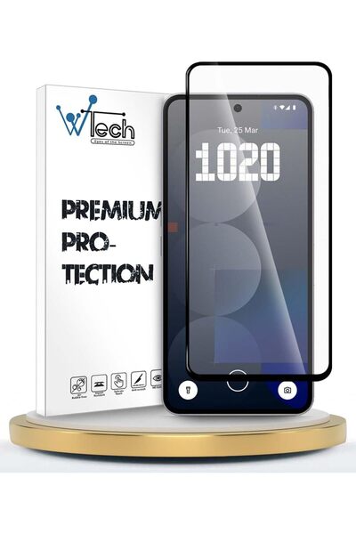 Other واقي شاشة كامل من الزجاج المقوى الفاخر من W-Tek E2E لهاتف Nothing Phone...