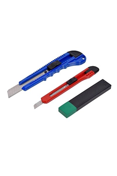 SHOPIENS Cutter Set, 4 Pieces, Spare Blades, Multicolor