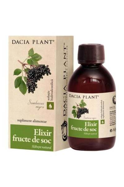 Dacia Plant Elderberry Elixir, 200 ml