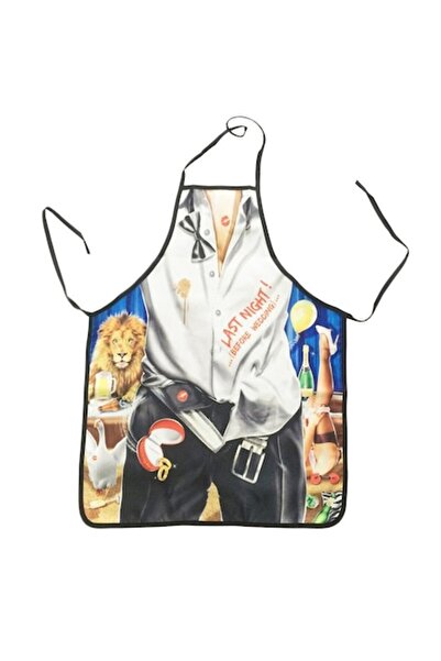 Itati Șorț amuzant cu imprimeu „Aseară”