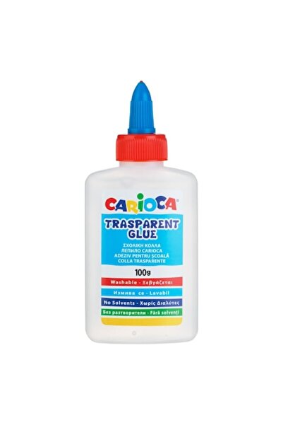 SHOPIENS Transparent Adhesive Carioca 100g – Solvent-Free, Washable