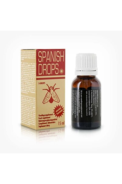 cobeco Spanish Fly Gold aphrodisiac drops — increase libido and mild arousal, 15 ml