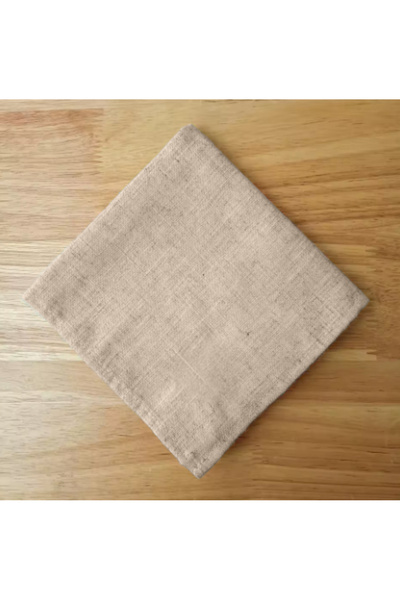 Other Linen napkins beige 10 pieces 45x45cm