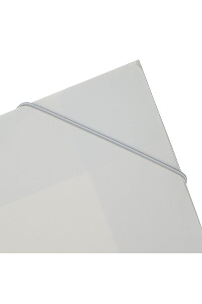 ANTBRO Antbro grey matte soft touch plastic folder, with elastics, 25.5 x 34 cm