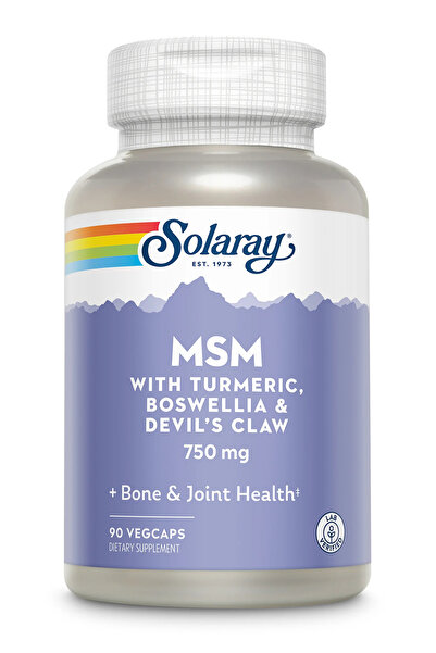 Solaray MSM 750 mg