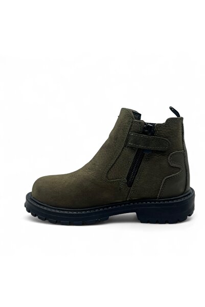 Guppy Kids Genuine Leather and Orthopedic Sole Unisex Chelsea Boots