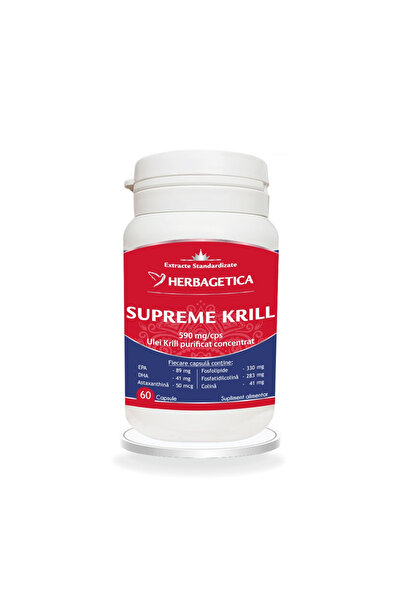 herbagetica Supreme KRILL Omega3 Forte 60 capsule