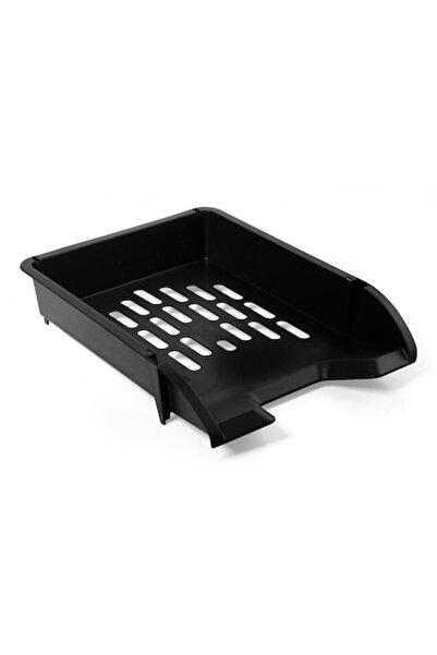 SHOPIENS Tava Organizatoare Documente, Negru, A4, Plastic