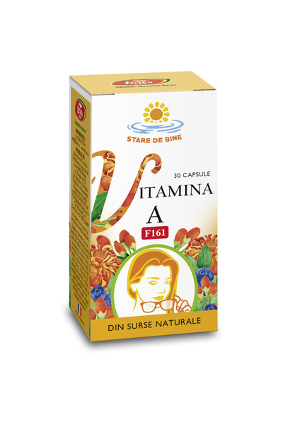 Fares Vitamina A naturala F161 30 capsule